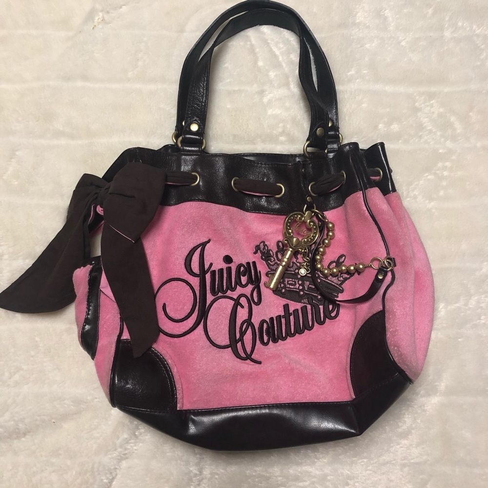 Authentic Juicy Couture velour purse